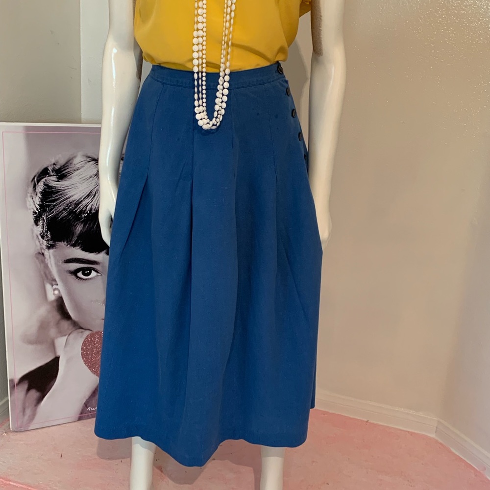 Vintage Jones Of New York Silk Skirt Sz12